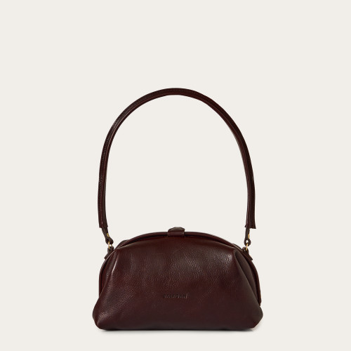 Hug bag torebka M, ciemny brąz #703